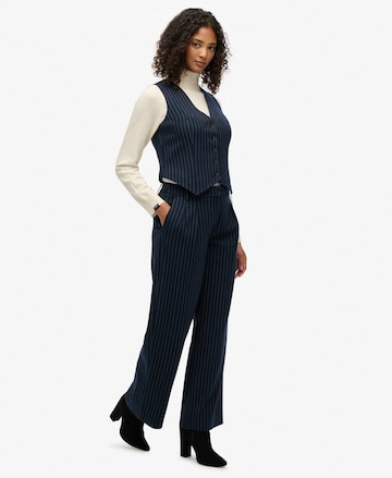 Pantalon à pince Superdry en bleu