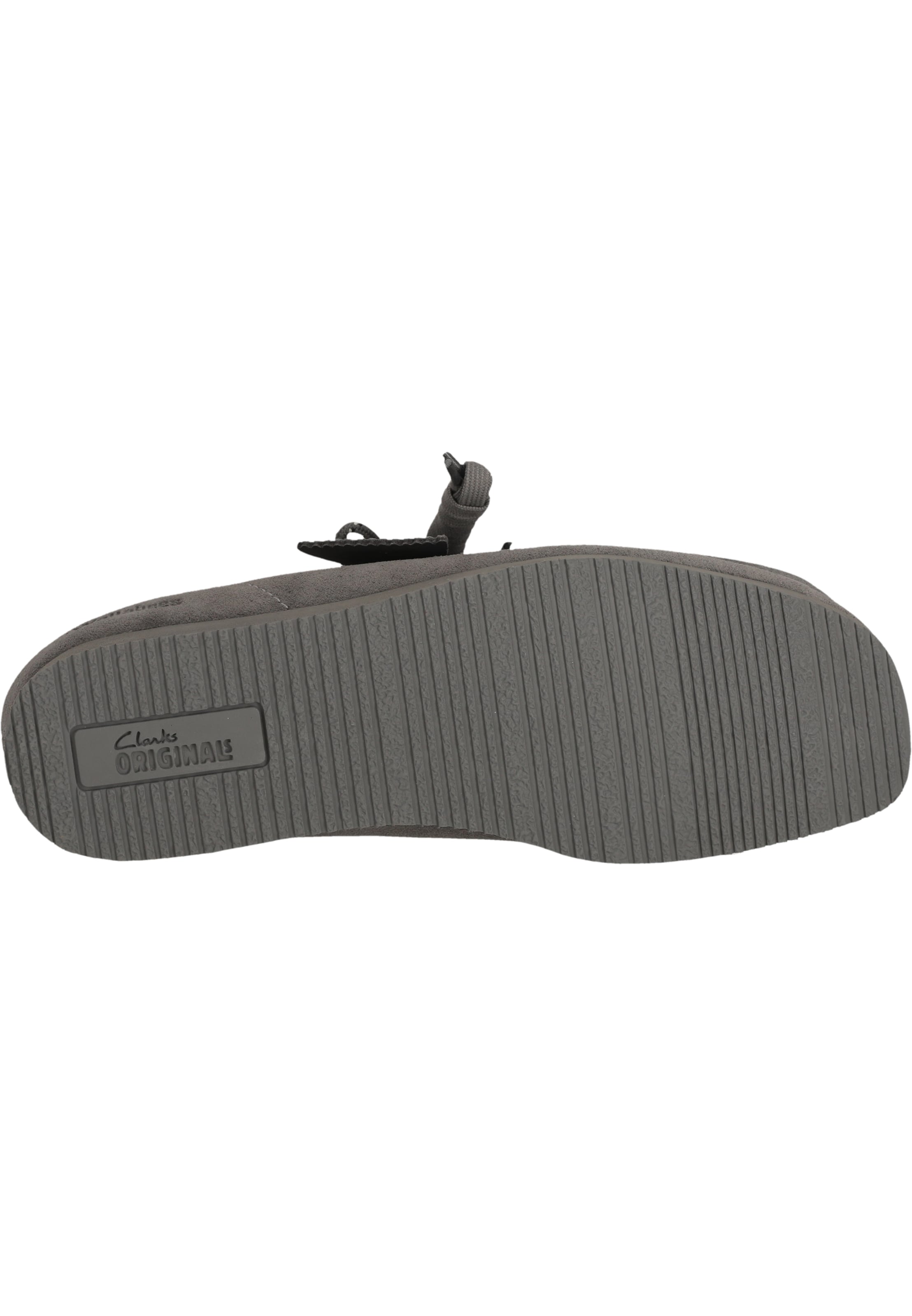 CLARKS Mokassin 'Wallabee Lite' in Grau