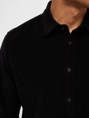 SELECTED HOMME Regular Fit Hemd 'Regowen' in Schwarz