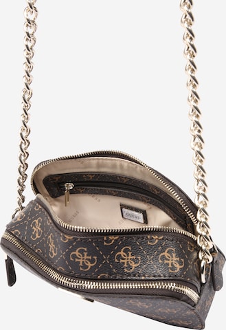 GUESS - Mala de ombro 'Noelle' em castanho