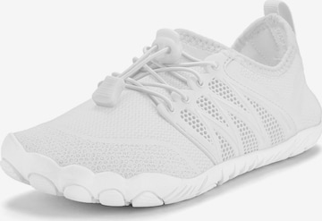 Flip-flops de la VENICE BEACH pe alb: față