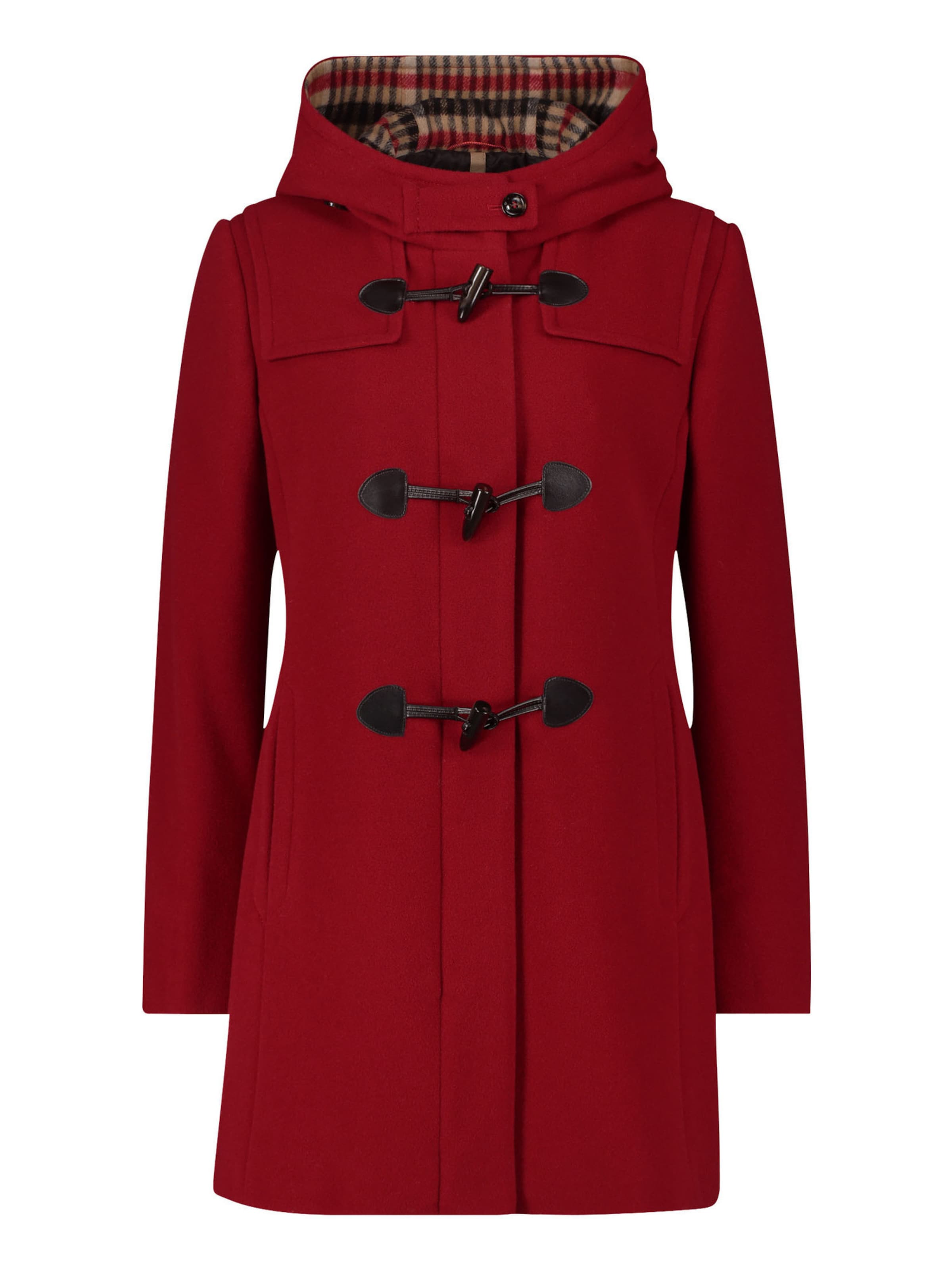 Cappotto di mezza stagione di GIL BRET in rosso: frontale