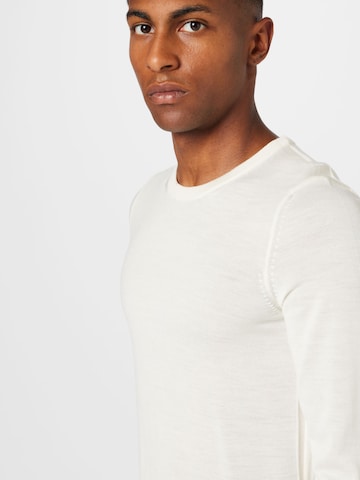 Pull-over 'Leno' BOSS Black en blanc