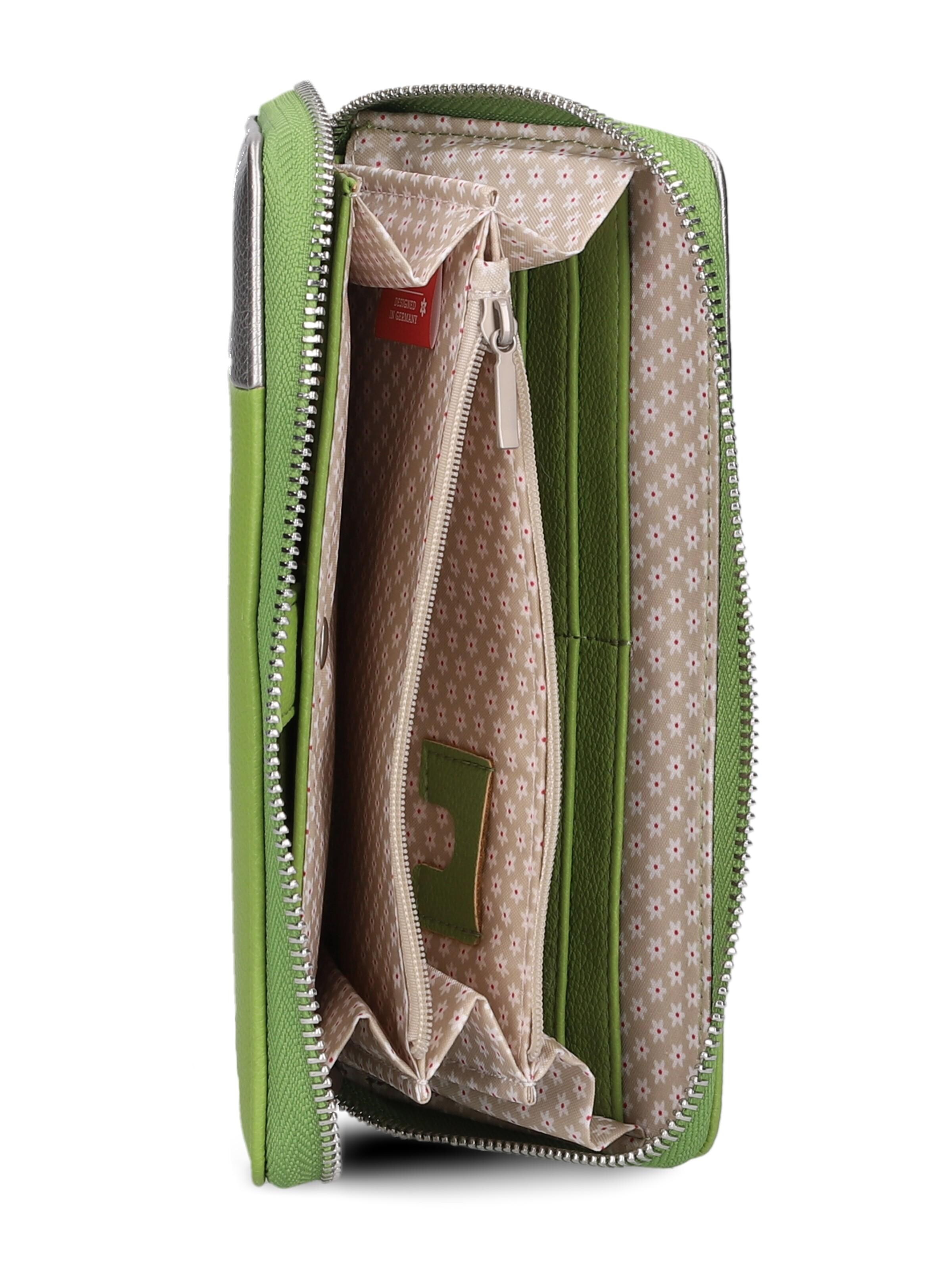 ZWEI Wallet 'Eva' in Green