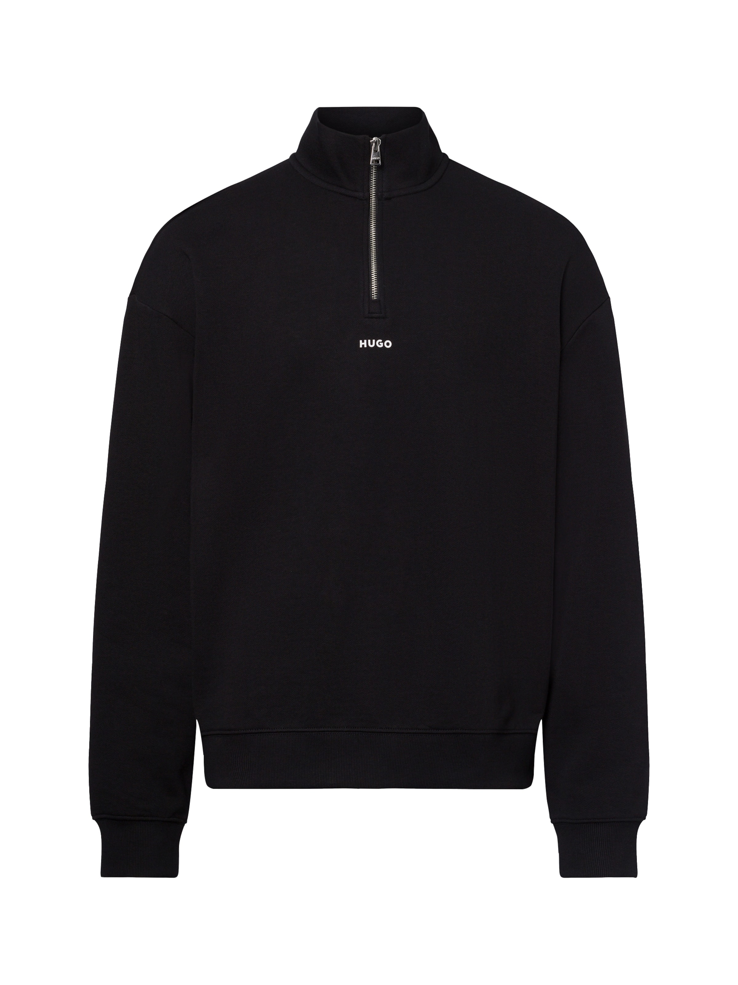 melns HUGO Sportisks džemperis 'Durty244 ': no priekšpuses