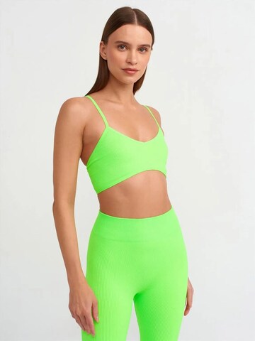 Dilvin Bustier Blouse 'Blusen' in Groen
