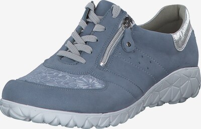 WALDLÄUFER Schnürschuh in hellblau / weiß, Produktansicht