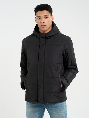 BIG STAR Winter Jacket 'Adrien' in Black