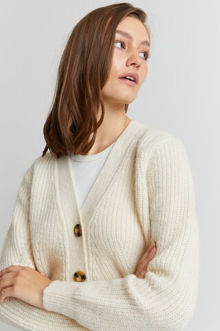 Cardigan PULZ Jeans en beige