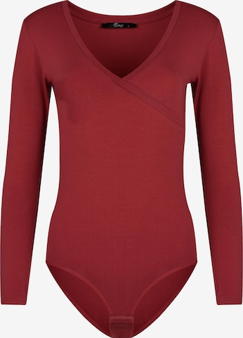 Evoni Blusenbody in Rot: Vorderseite