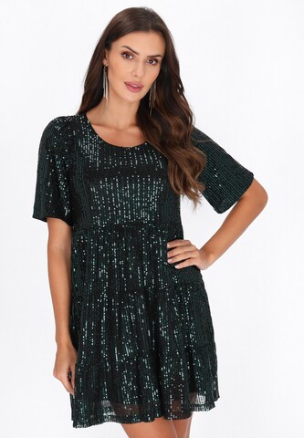 faina Cocktail dress in Green: front