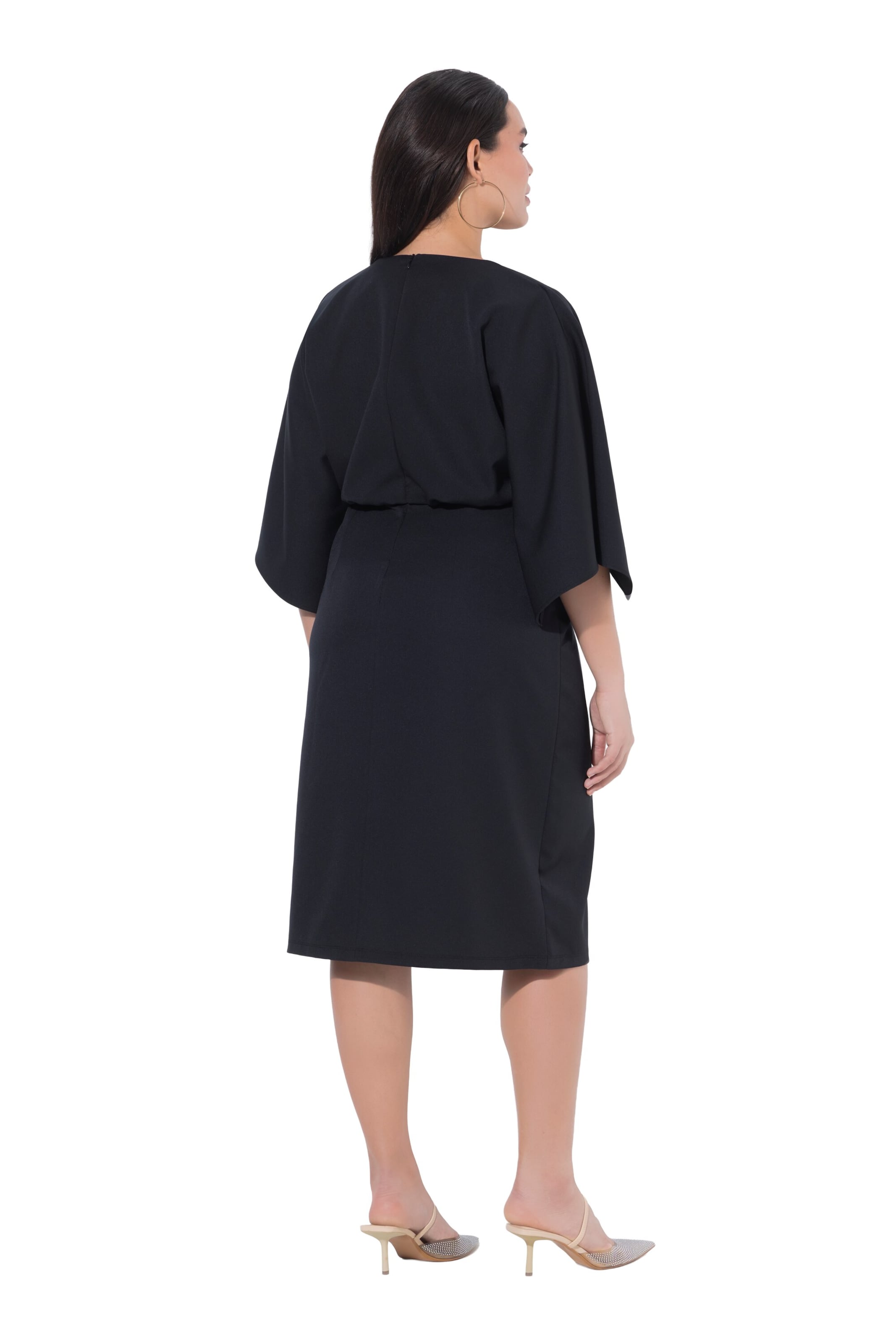 Ulla Popken Abendkleid in Schwarz