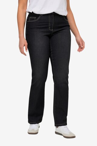 Angel of Style Regular Jeans in Zwart: voorkant