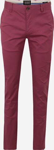 SCOTCH & SODA - Pantalón chino en lila: frente