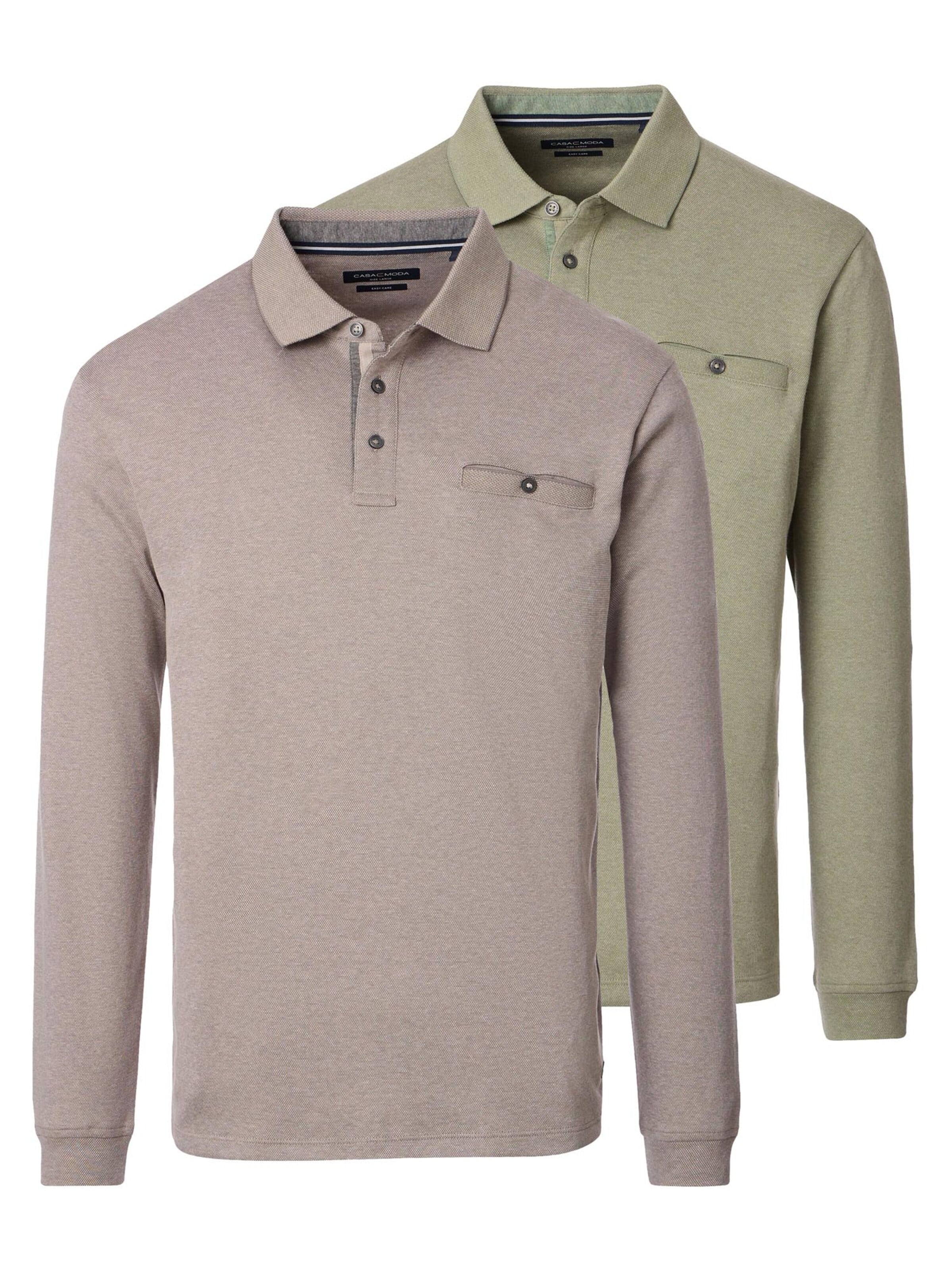 CASAMODA Shirt 'Basic' in Green: front