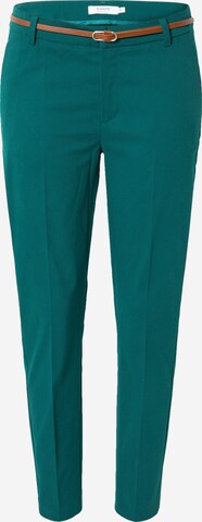 Pantaloni chino 'Days' di b.young in verde: frontale