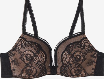 INTIMISSIMI Balconette Bra in Black