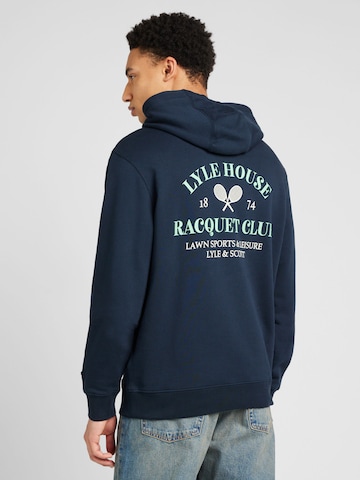 Lyle & Scott Sweatshirt 'Racquet Club' in Blau