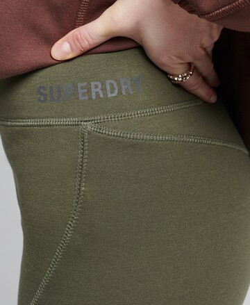Superdry Skinny Workout Pants in Green