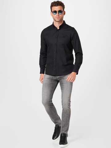 BURTON MENSWEAR LONDON Regular fit Πουκάμισο σε μαύρο