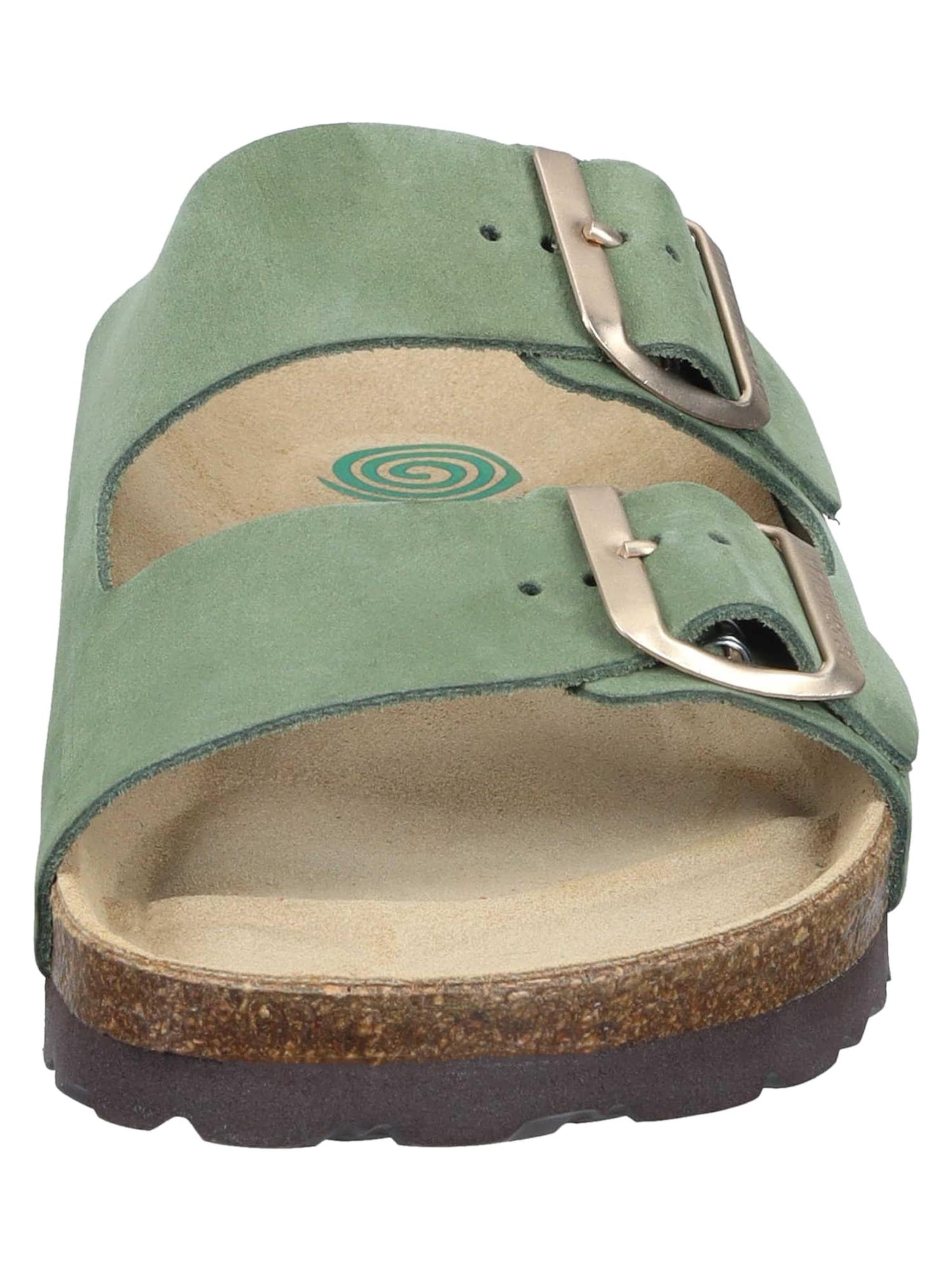 DR. BRINKMANN Mules 'Bonillo' in Green