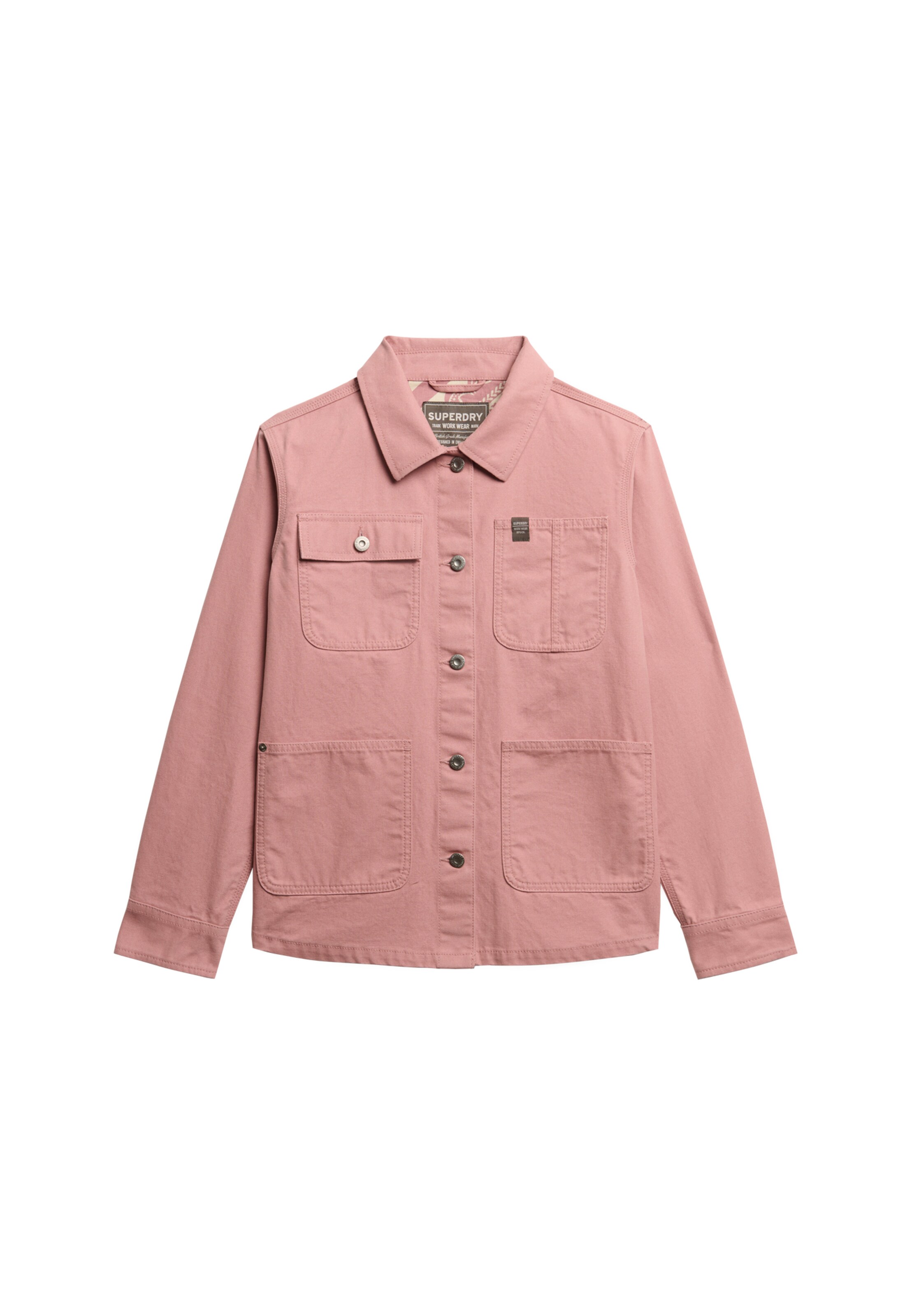 Superdry Tussenjas 'Chore' in Roze: voorkant