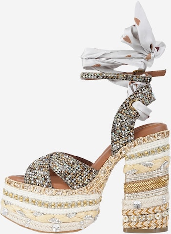 Sandales Kurt Geiger en bronze : devant