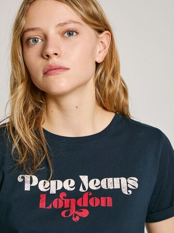 Pepe Jeans T-Shirt 'Olivia' in Blau