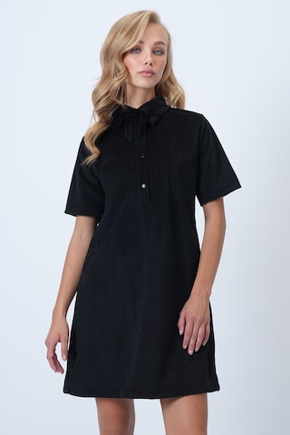 Trend Alaçatı Stili Jurk in Zwart