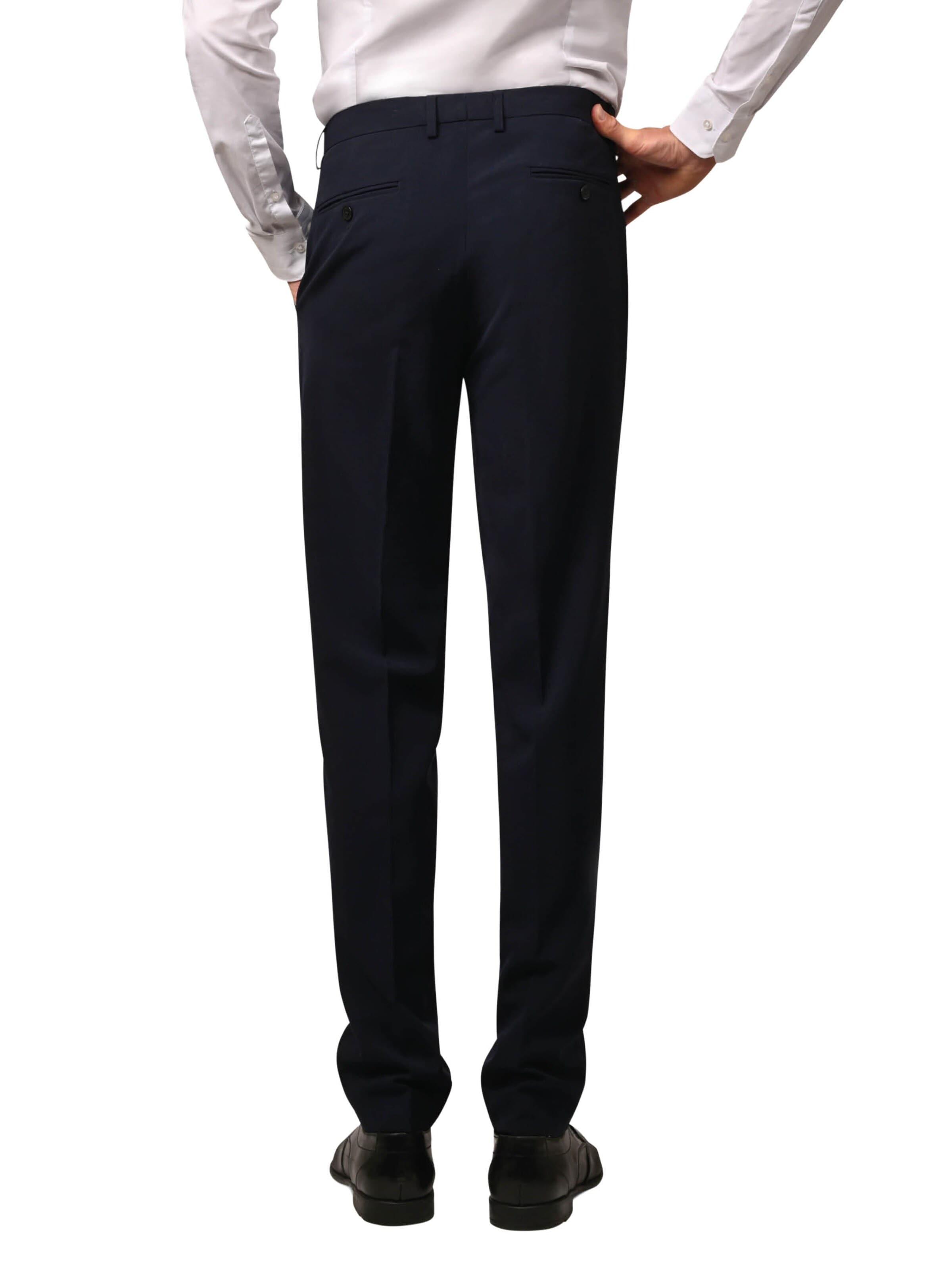 Hirschthal Slimfit Bügelfaltenhose‌‌‌‌‌‌‌‌‌‌ in Blau