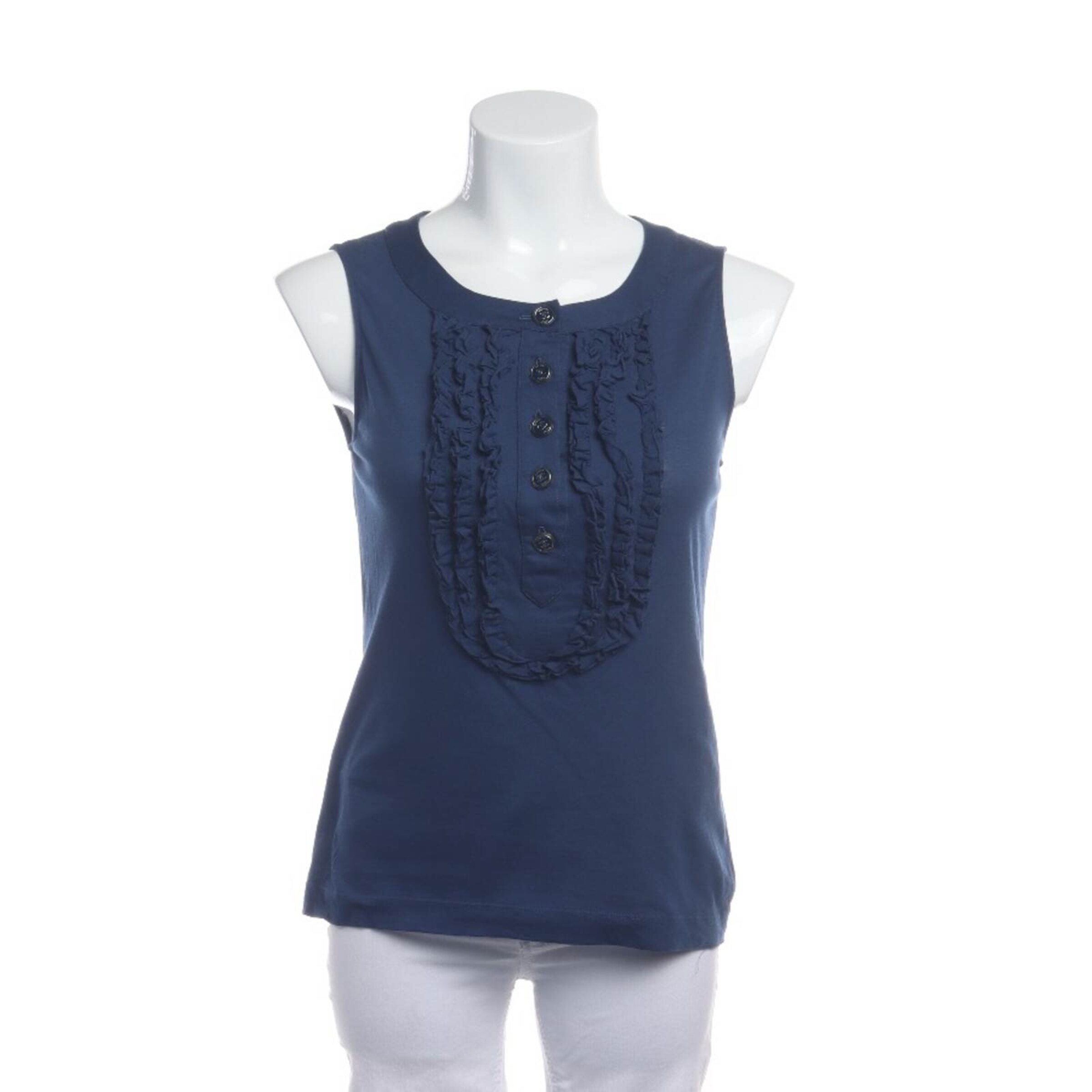 CHANEL Top & Shirt in M in Blue: front