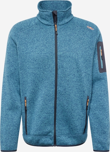 CMP Funktionele fleece-jas in de kleur Duifblauw / Oranje, Productweergave