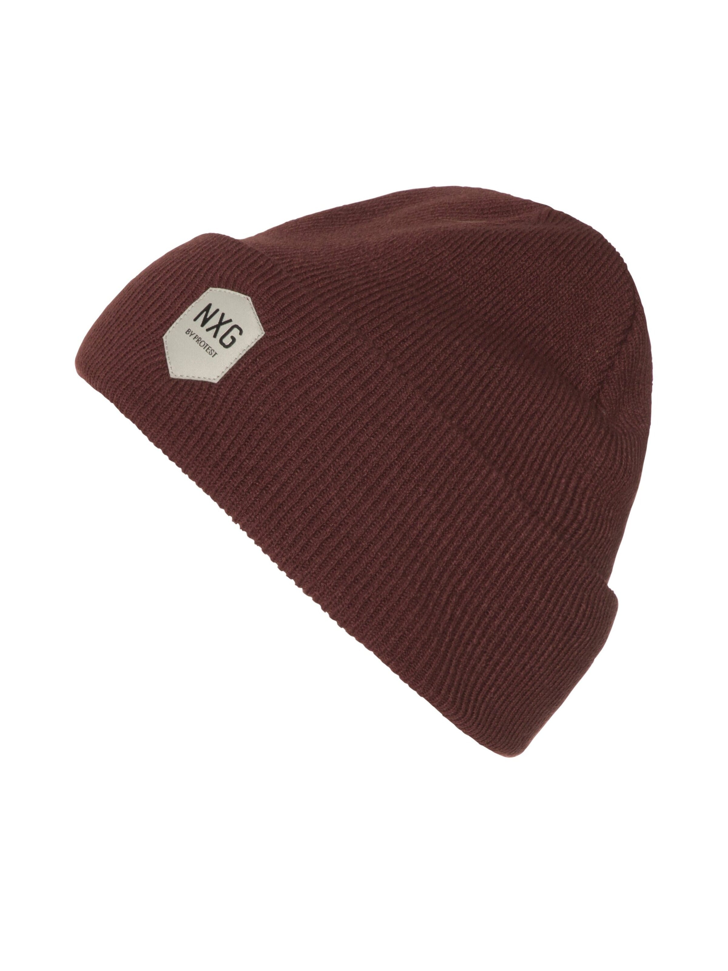 PROTEST Beanie 'NXG REBELLY' in Red: front