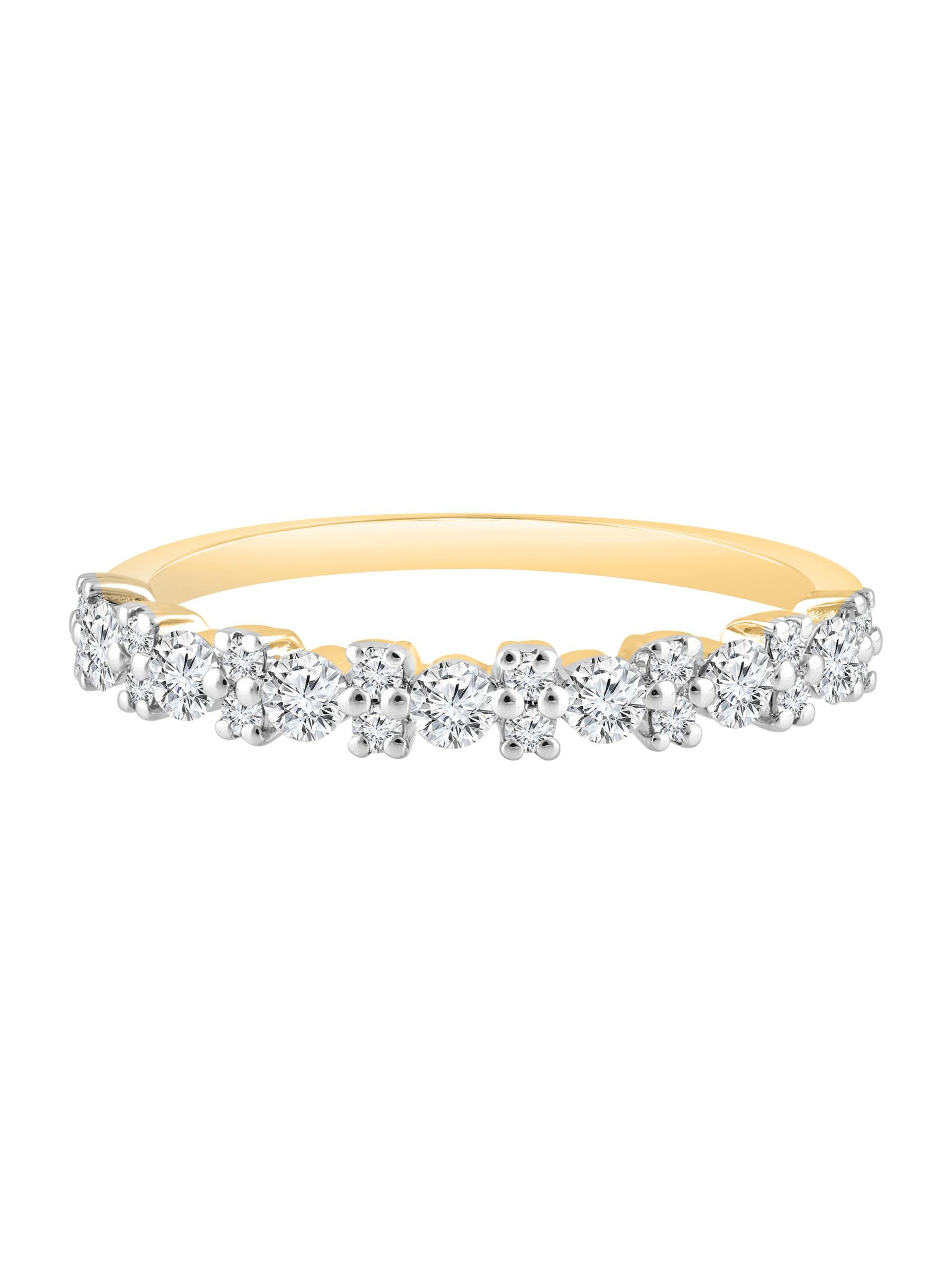 Diamant Exquis Ring‌ in Gold: Vorderseite