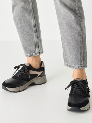 Tamaris Platform trainers in Black