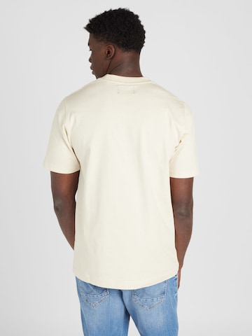 T-Shirt MADS NORGAARD COPENHAGEN en beige