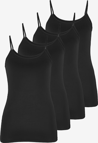 Nina von C. Undershirt 'Motion' in Black: front