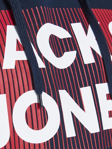 Jack & Jones Plus كنزة رياضية 'Ecorp' بلون أزرق