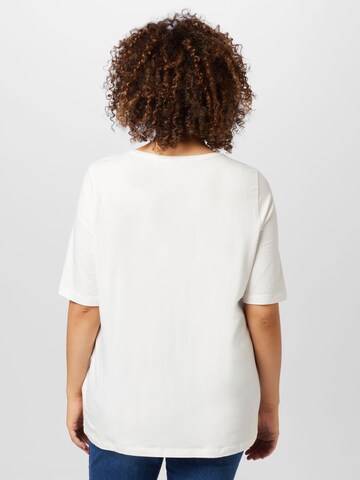 SAMOON Shirt (GOTS) in Weiß
