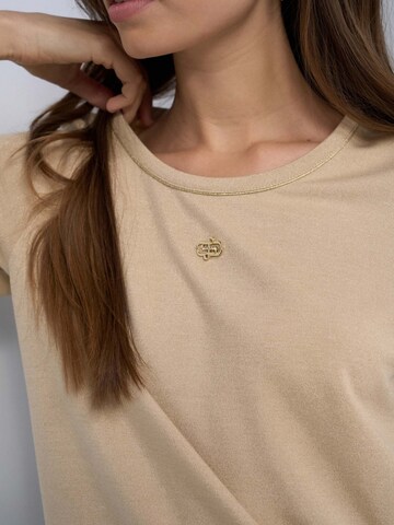Salsa Jeans T-shirts in Beige