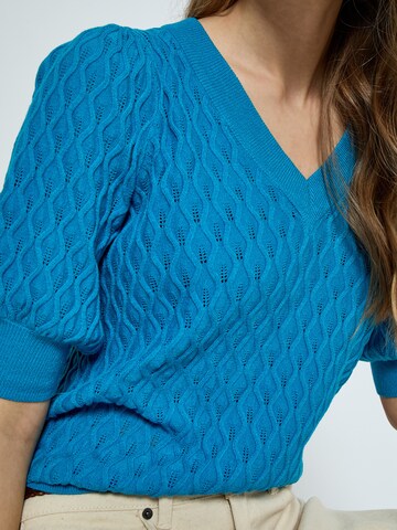 Pull-over 'Rosalia' Peppercorn en bleu