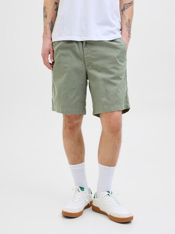 Loosefit Pantalon JACK & JONES en vert : devant