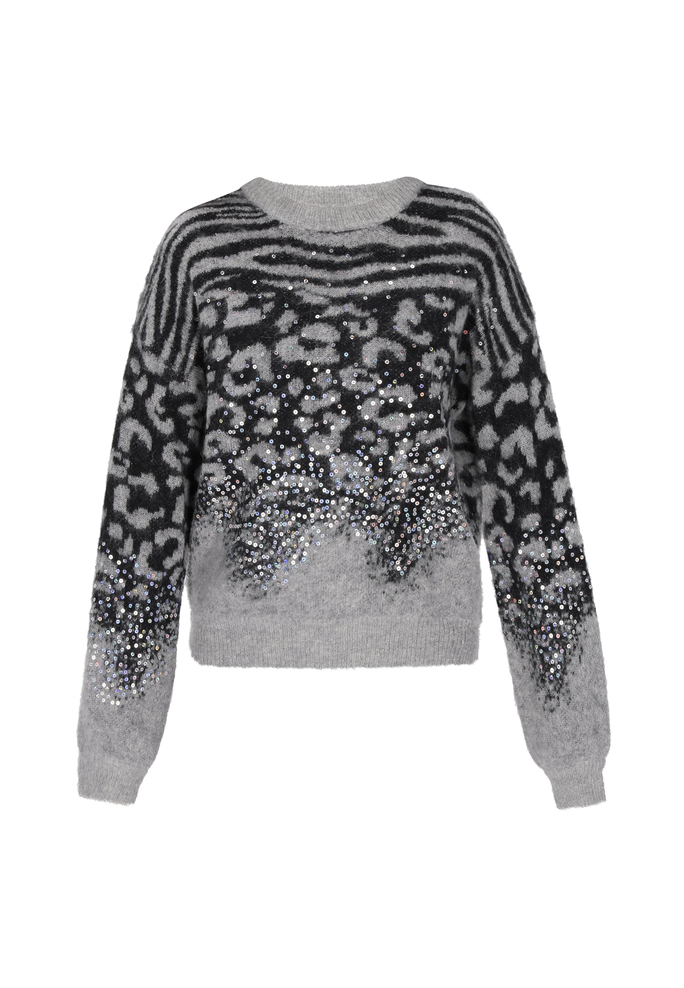 faina - Pullover em prata: frente