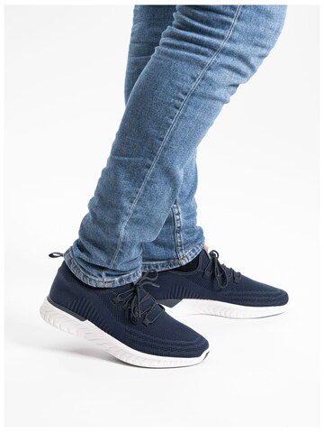 Baskets basses ARA en bleu