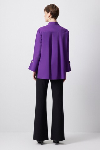 Touche Prive Bluse in Lila