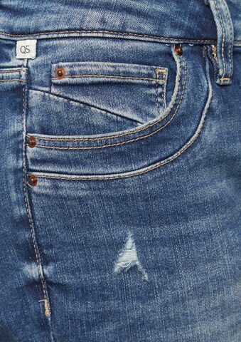 Coupe slim Jean 'Catie' QS en bleu