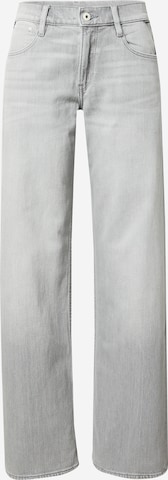 G-Star RAW Wide Leg Jeans 'Judee' in Grau: predná strana