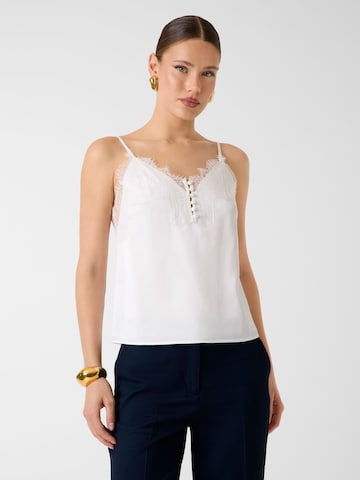 MARCIANO LOS ANGELES Top in Beige: front