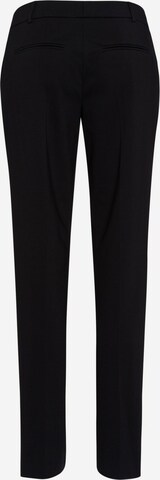 MARC AUREL Regular Pleated Pants in Black