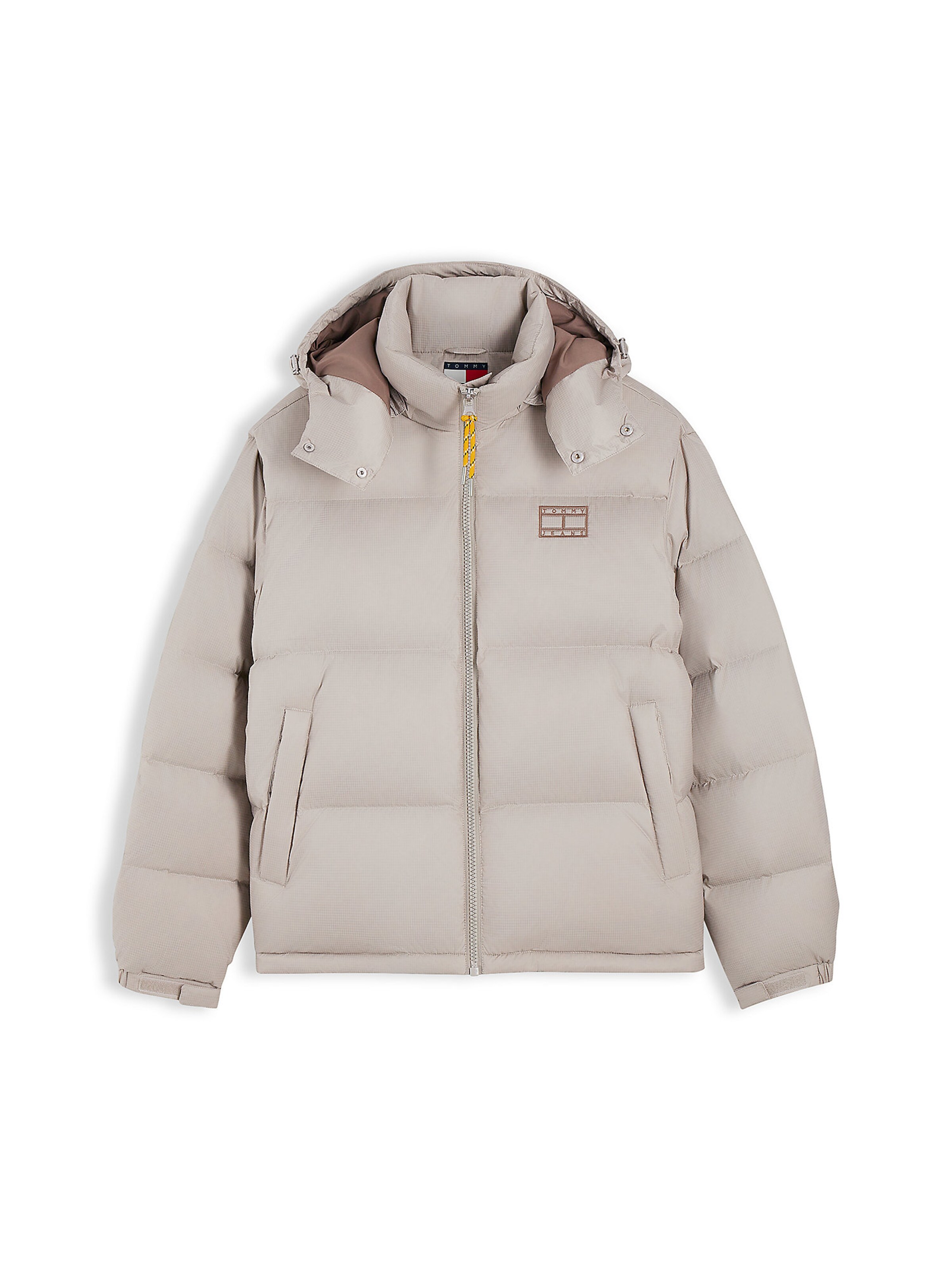 Veste d’hiver Tommy Jeans en gris : devant